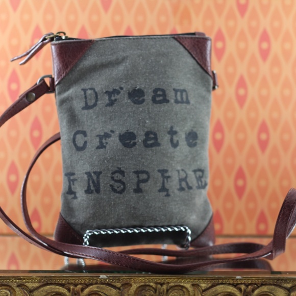 Mona B canvas, crossbody, mini bag - Picture 3 of 8